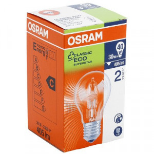 OSRAM HALOGEN ECO CLASSIC A 30W E27